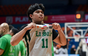 Jacob Cortez of De La Salle University. UAAP Photo